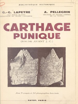 cover image of Carthage punique, 814-146 avant J.-C.